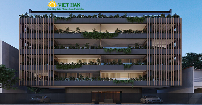 Những lý do lam nhôm chắn nắng là giải pháp kiến trúc thành phố du lịch Quảng Ninh